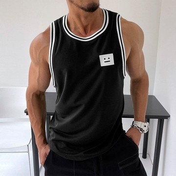 臺出 健身吊嘎 健身背心 吊嘎 男 吊嘎 無袖 男 背心男 運動背心 運動吊嘎 【1568人收藏】籃球背心男夏季速幹網眼