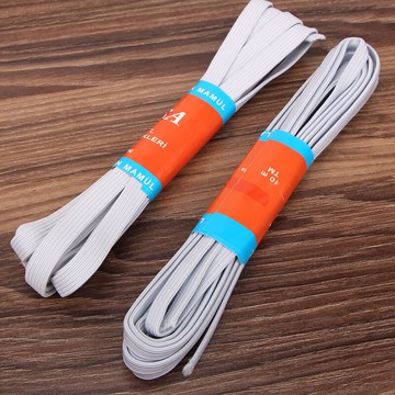 質優雙層白松緊帶寬扁松緊帶彈力松緊帶皮筋橡筋輔料橡皮筋