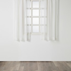 艾禮思緹花半腰窗紗270x165 直條白