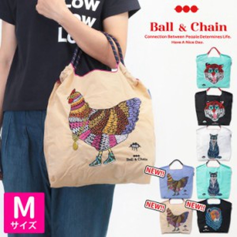 もとまちユニオン　Ball & Chain ボールアンドチェーン　ベージュ　M BALL＆CHAIN ボール＆チェーン もとまちユニオンコラボバッグ