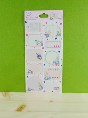 【震撼精品百貨】公主 系列Princess  留言貼紙-愛麗絲圖案 震撼日式精品百貨