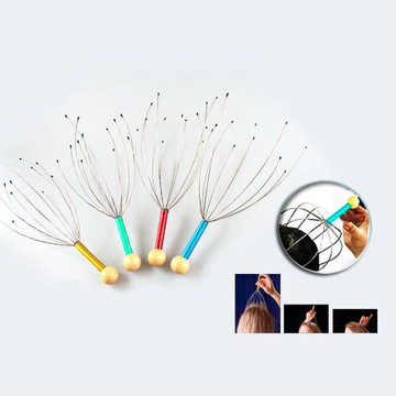 頭皮按摩器 12爪按摩器 手動八爪魚 抓頭皮舒緩按摩器 按摩爪 頭皮舒壓 按摩神器 贈品禮品