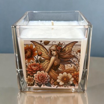 秋日沉香香氛蠟杯 天然大豆椰子蠟