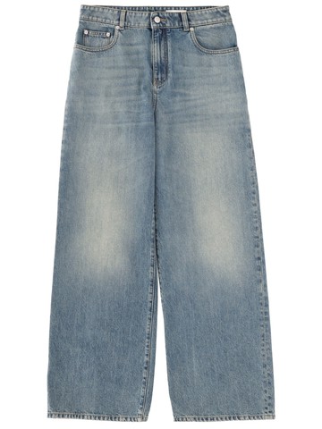 alexander mcqueen wide leg jeans