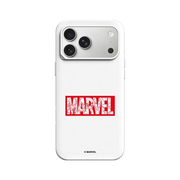 iPhone 17 Pro Max SolidX 白 - 迪士尼-漫威 Marvel - 漫威Logo-紅色標誌