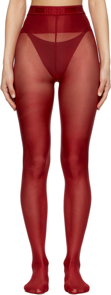 Wolford 红色 Neon 40 连裤袜