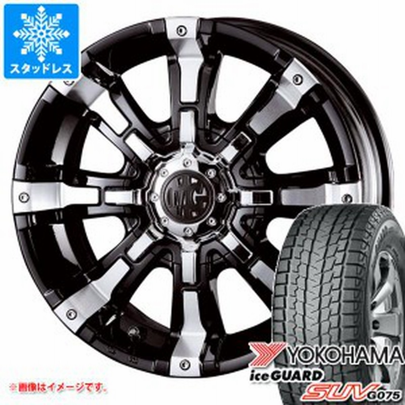 ジムニー用 スタッドレス ヨコハマ アイスガード SUV G075 175/80R16 91Q クリムソン MG ビースト タイヤホイール4本セット  通販 LINEポイント最大1.0%GET LINEショッピング