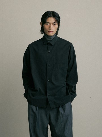 Shadow Stripe Shirt (Black)