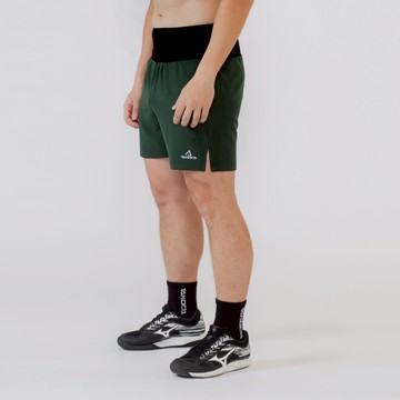 Opo 多口袋機能跑褲 男女共版 森林綠