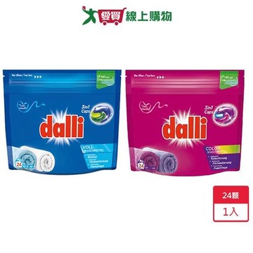 Dalli旋風洗衣膠囊24顆【愛買】
