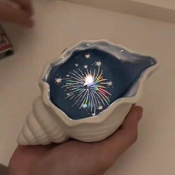 ✨動感 優選✨ 海螺香薰 貝殼 蠟燭生日 禮物 禮物 生日女生創意伴手香氛手工果凍擺件