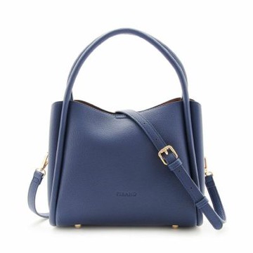 FIRANO-曲線皮革兩用包(海軍藍)