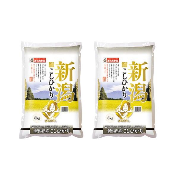 新潟県産 コシヒカリ 5kg×2 ギフト プレゼント お中元 御中元 お歳暮 御歳暮