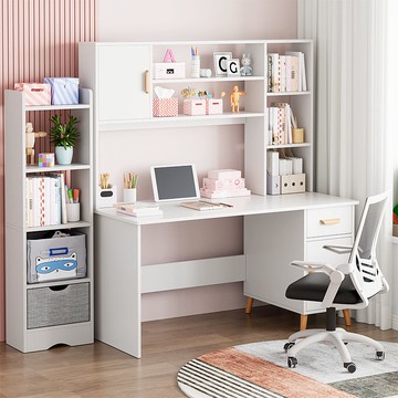 保固 兒童學習桌子學生寫字作業書桌家用簡約小孩課桌椅套裝臥室電腦桌133YJ 快速寄出