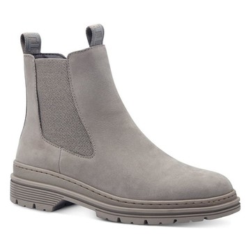 TAMARIS LIGHT GREY CASUAL CLOSED CHELSEA BOOTIES 灰色女款鞋子
