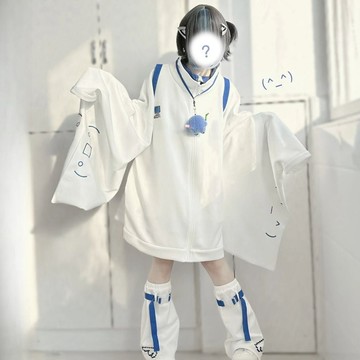 【台灣有貨】2026新款春秋薄款日係亞文化開衫拉鏈衛衣女秋冬寬鬆百搭振袖外套