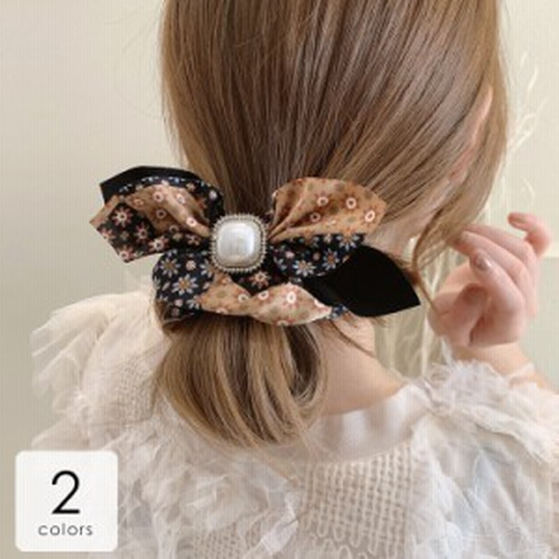 シュシュ アクセサリー ジュエリー アクセ ヘアアクセサリー ヘアアクセ ヘアアレンジ シュシュ 花柄 クラシカル まとめ髪 ビジュー ブラ 通販 Lineポイント最大1 0 Get Lineショッピング