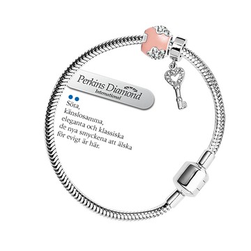 PERKINS 伯金仕 party系列 925純銀珠飾手鍊