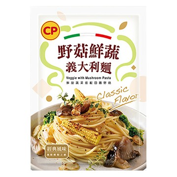 卜蜂 野菇鮮蔬義大利麵(220g) 熟品