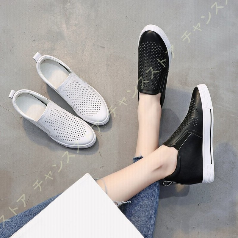 レディース 靴 スリッポン スニーカー メッシュ 疲れない ウェッジソール 立ち仕事 ローファー インヒールスニーカー ヒールスニーカー 歩きやすい 厚底 くつ 通販 Lineポイント最大0 5 Get Lineショッピング