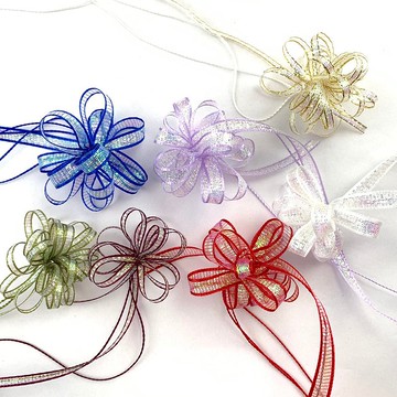 小巧珠光拉花緞帶禮盒/7入_送燙金收納紙盒