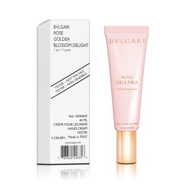 BVLGARI 寶格麗 歡沁玫香滋潤護手霜 40ML TESTER 環保包裝