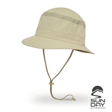 【SUNDAY AFTERNOONS】抗UV防潑透氣圓筒帽 Solar Bucket(奶油)_SAG6118951B-219