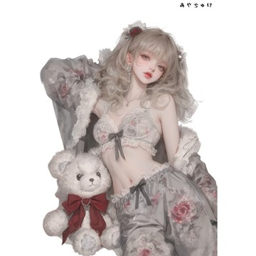【3 月新品 2】07-095-0090 人物貼紙 動物與甜美蕾絲
