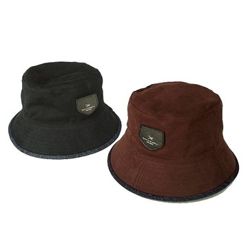 PUNX SPLICE HAT 雙面戴拼接 皮牌 漁夫帽【 PUNX 】