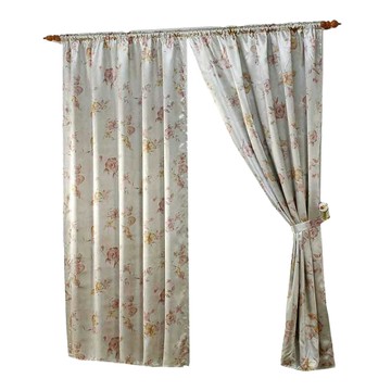 Cotton Field 棉花田傢飾 穿掛兩用落地遮光窗簾 多莉印花  270 x 230cm