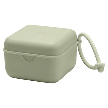 BIBS Pacibox 奶嘴盒  灰綠  1個