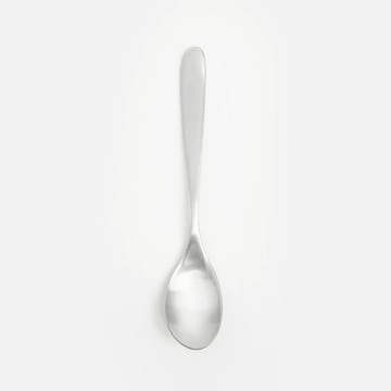 查莉不鏽鋼點心匙14.8cm 流線霧銀