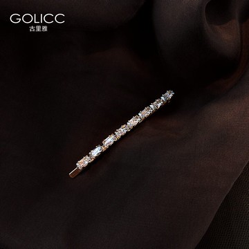 韓國頭飾鋯石夾子發夾女網紅簡約頂夾劉海夾BB夾一字夾邊夾少女