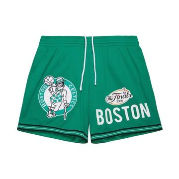 Mitchell & Ness NBA TEAM ORIGINS 7in MESH SHORTS - BOSTON CELTICS 男 短褲 BT9267-BCECLGN