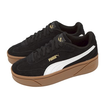 [ACS] Puma 休閒鞋 Club II Era Platform SD 女鞋 黑 白 膠底 麂皮 厚底 增高 402609-01