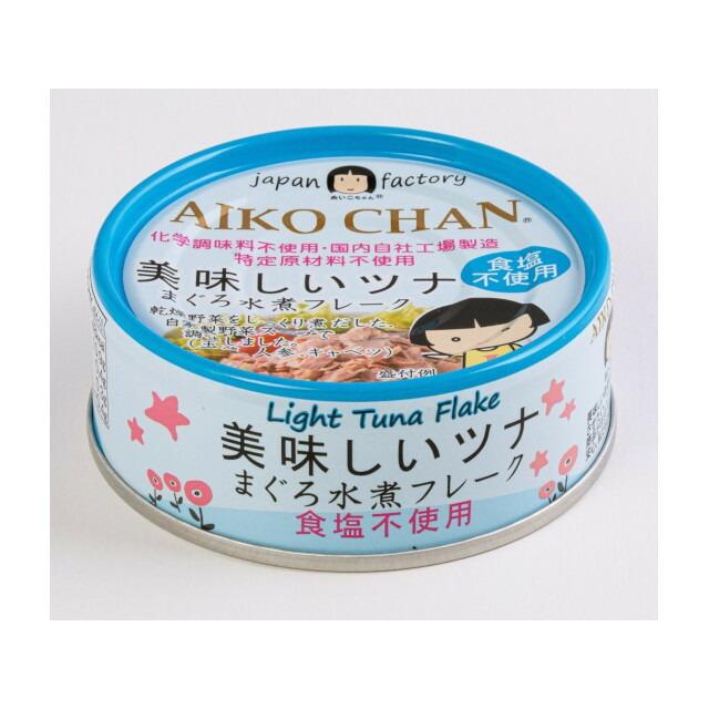 伊藤食品 まぐろ水煮フレーク 食塩不使用 70gx3 x12