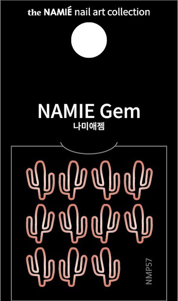 【專業用】NAMIE Gem 美甲裝飾藝術貼紙 Normal Metallic 57