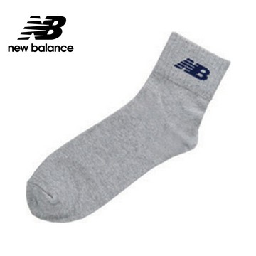 [New Balance]棉質短襪_中性_灰色_7232510385