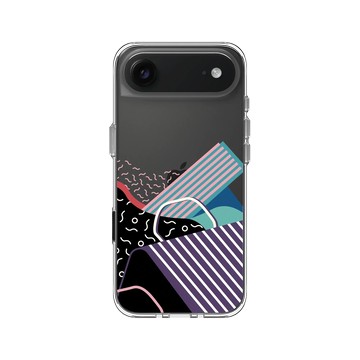 iPhone Air Clear Case（相機按鈕） 透明 - Curious 80’s  好奇八O - 一波接一波