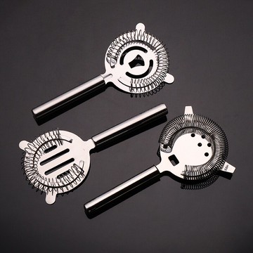 不銹鋼冰隔濾冰器 濾水器過濾器 隔冰器 酒吧冰隔酒具 雞尾酒用品