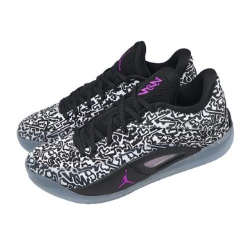 Nike 籃球鞋 Jordan Zion 4 PF 男鞋 黑 紫 緩震 胖虎 錫安 FD0591-001