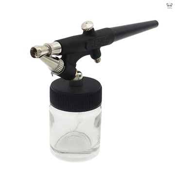 138型上噴筆套裝 0.8mm口徑 22cc下壺上吸式單動噴漆槍 傢俱皮衣修補復模型上色噴漆槍氣泵服裝鞋子化妝紋身牆彩繪