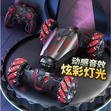 特技扭變形遙控車手勢感應四驅漂移充電動噴霧賽汽車兒童玩具跨境
