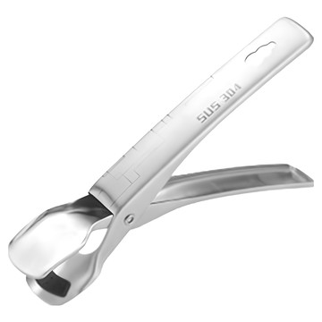 Lifesalim 廚房用多功能防燙夾 SUS 304  不鏽鋼 銀色  1個