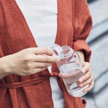KINTO WATER BOTTLE 輕水瓶 300ml - 煙燻灰2.0