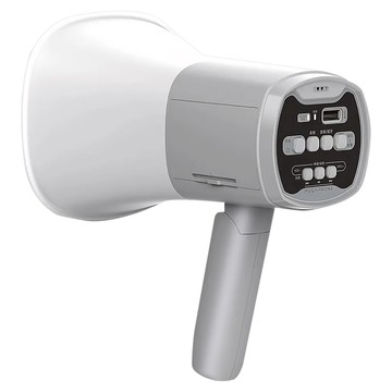 Mass 生活好物 GSBD 350秒錄音叫賣機 含充電線 + 鋰電池 21 x 18cm 灰色  918L  1組