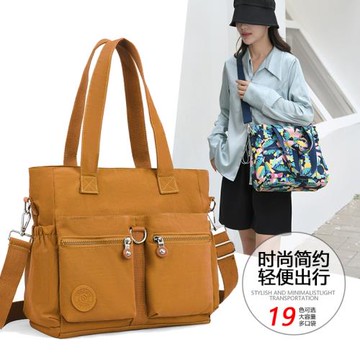 牛津布手提大包女大容量高級感秋冬出差旅游單肩斜挎包旅行包休閑