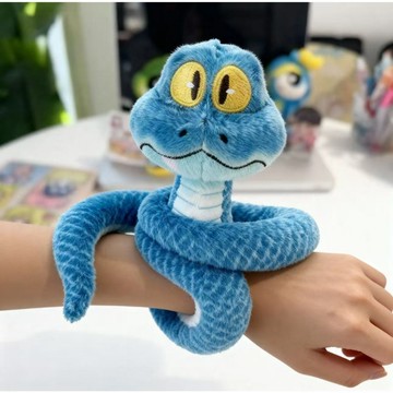 台現免運🛒瘋狂動物城2周邊 蓋瑞GARY蛇毛絨公仔 玩偶 可捏造型 聖誕禮物 毛絨手環 周邊禮物 互送禮物 收藏