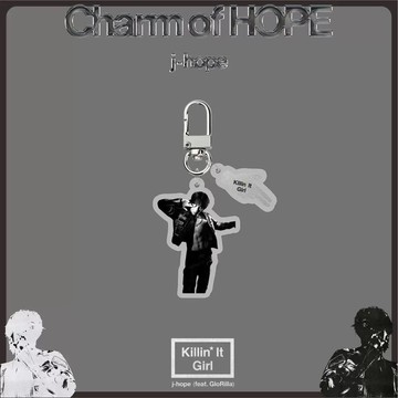 ⭐韓國代購正版預售⭐新款J-Hope鄭號錫KillinItGirl亞克力掛件鑰匙扣包包掛飾bts防彈【3天內發貨】
