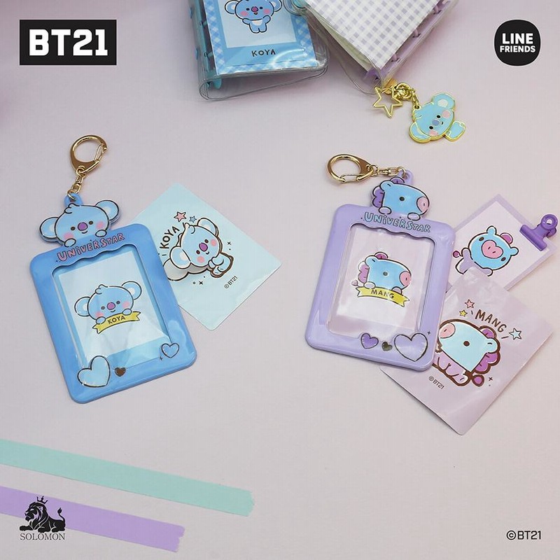 BT21 フォトカードキーホルダー ver 2 7個セット Amazon | ソロモン商事 BT21 フォトカードキーホルダー (シール